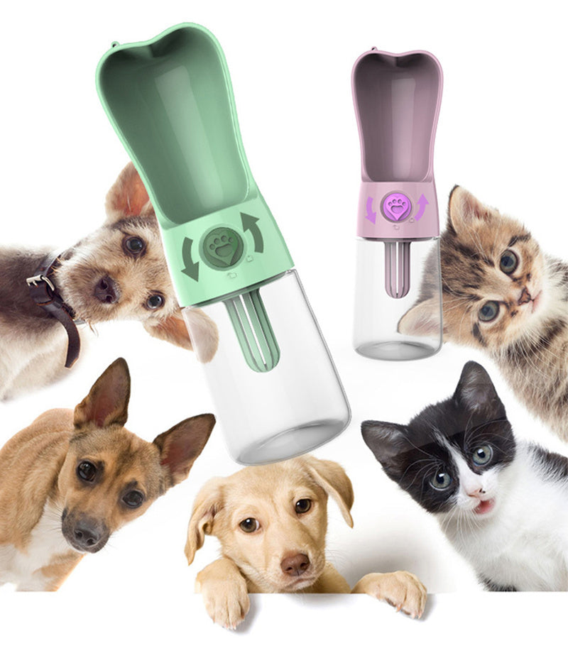 Portable Pet Dog Cat Water Bottle Feeder - Convenient Hydration on the Go - Dream Pet Supply Store