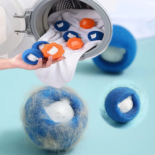 Pet Hair Remover Laundry Washing Machine Filter (1-5pcs) - Reusable Wool Sticker for Pet Fur and Lint Removal - Dream Pet Supply Store